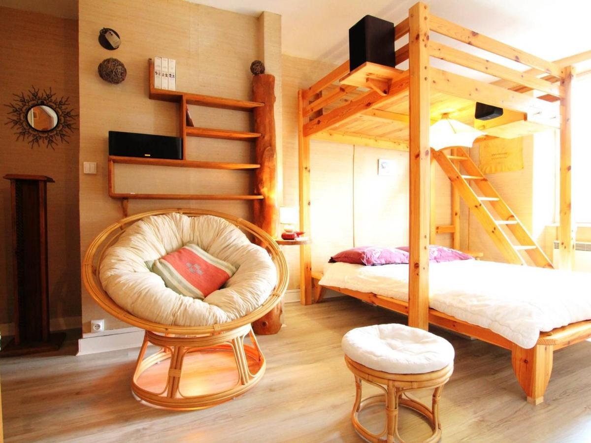 Grand Studio 4 Pers Avec Balcon Au Coeur De Briancon - Fr-1-330C-3 Kültér fotó